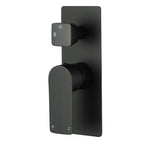 SMD23 Soft Square Shower / Bath Mixer with Diverter - Various Colours