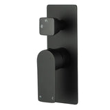 SMD23 Soft Square Shower / Bath Mixer with Diverter - Various Colours