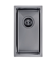 Single Bowl Drop in/Undermount Kitchen / Laundry Sink 250x440mm - Various Colours