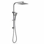 Metro Square Dual Shower Rail - Various Colours