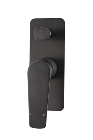 SMD12 Soft Square Shower / Bath Mixer with Diverter - Various Colours