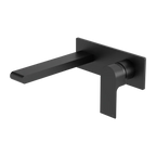 Nero Tapware WBM27 Bianca Wall Basin/Bath Mixer Set with 187mm Reach Spout - Various Colours