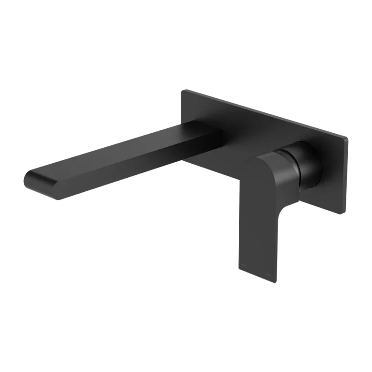 Nero Tapware WBM27 Bianca Wall Basin/Bath Mixer Set with 187mm Reach Spout - Various Colours
