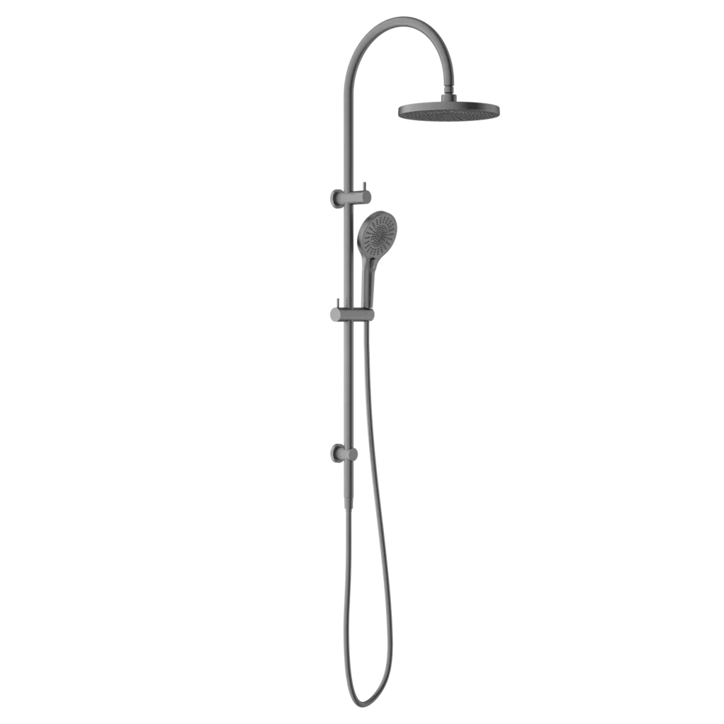 Nero Opal Cross Hatched Dual Shower Rail - Various Colours