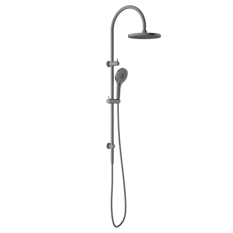 Nero Opal Cross Hatched Dual Shower Rail - Various Colours