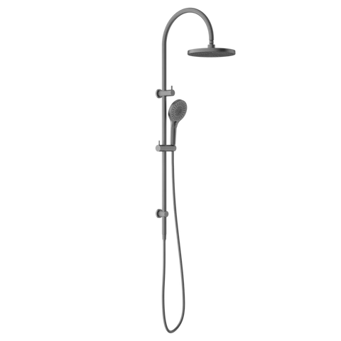 Nero Opal Cross Hatched Dual Shower Rail - Various Colours