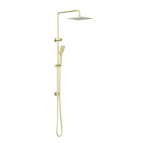 Nero Square Project Dual Shower Rail - Various Colours