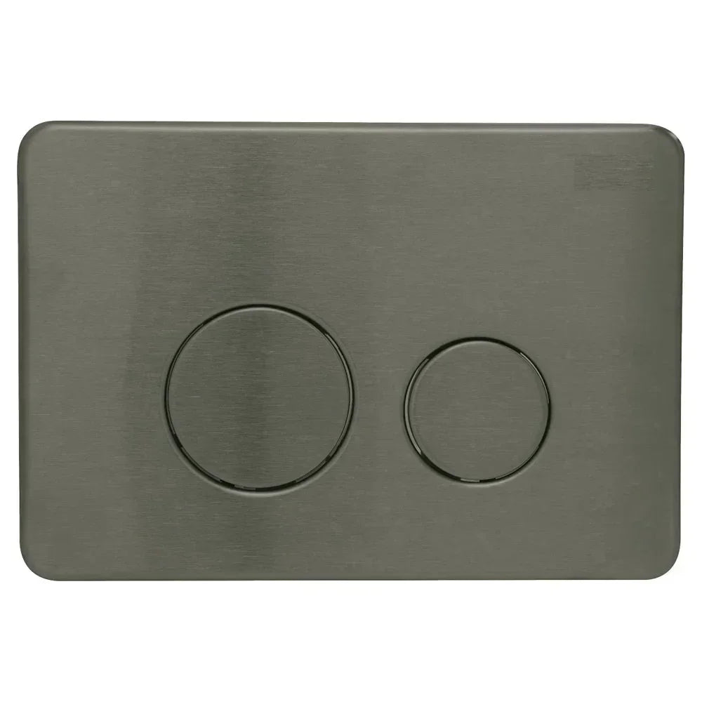 R&T In Wall Package - Tornado Rimless Floor Pan, Inwall Cistern and Button