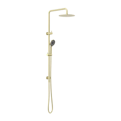 Nero Project Round Dual Shower Rail - Various Colours