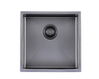 (Floor Display) Single Bowl Drop in/Undermount Laundry Sink 440x440mm - Gun Metal Finish