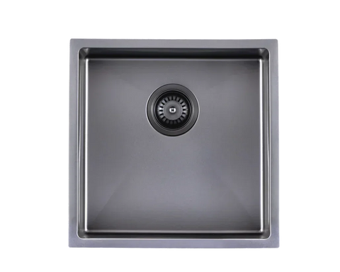 Single Bowl Drop in/Undermount Kitchen / Laundry Sink 440x440mm - Various Colours