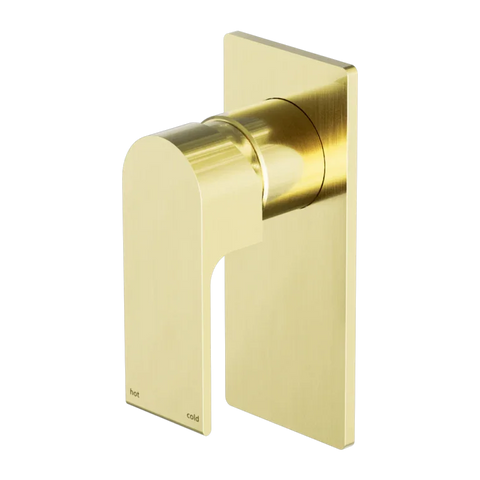 SM18 Nero Bianca Shower/Bath Mixer (Rectangle Backplate) - Various Colours