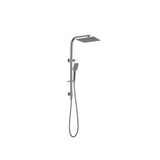 Celia Square Dual Shower Rail - Various Colours