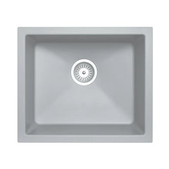 Granite Single Bowl Undermount / Topmount Sink 533x457mm - Various Colours