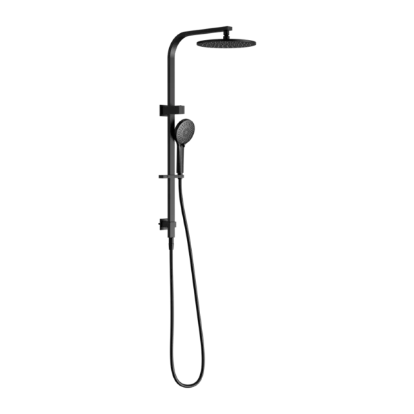 Nero Bianca Dual Shower Rail - Various Colours