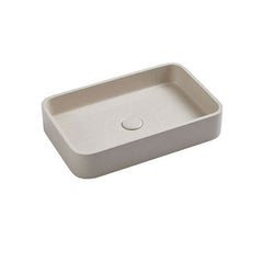 Calista Concrete Above Counter Basin 506x326mm - Various Colours