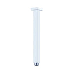 Square Shower Dropper / Ceiling Arm 300mm Long - Various Colours