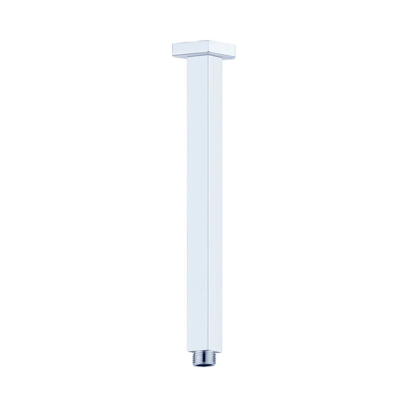 Nero Square Shower Dropper / Ceiling Arm 300mm Long - Various Colours