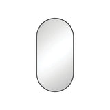 Pill Shape Mirror 460x900mm with frame - Various Colours (Frame)