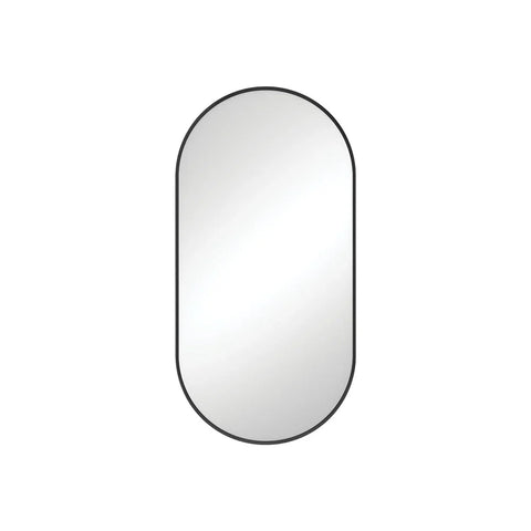 Pill Shape Mirror 460x900mm with frame - Various Colours (Frame) / 600x900mm with frame