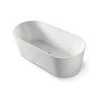Project Range Oval Freestanding Bath 1500 / 1700 mm - Gloss White