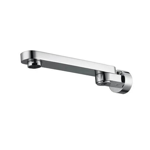 BS14 Oval Bath Wall Swivel Spout - Chrome