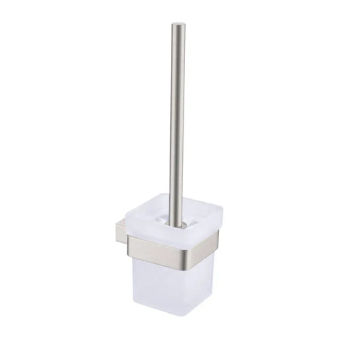 CELIA Brushed Nickel Toilet Brush Holder