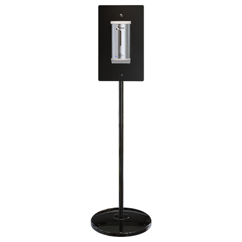 Hygiene Station Kit in Designer Black and Satin Stainless Steel - ML_HYGSTATION_BLK_SS
