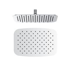 SH11 Rectangular Stainless Steel Overhead Shower Head - Chrome (Stock Clearance)