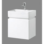 BV66WH Compact Fingerpull Wall Hung Vanity 480x350mm - Various Colours
