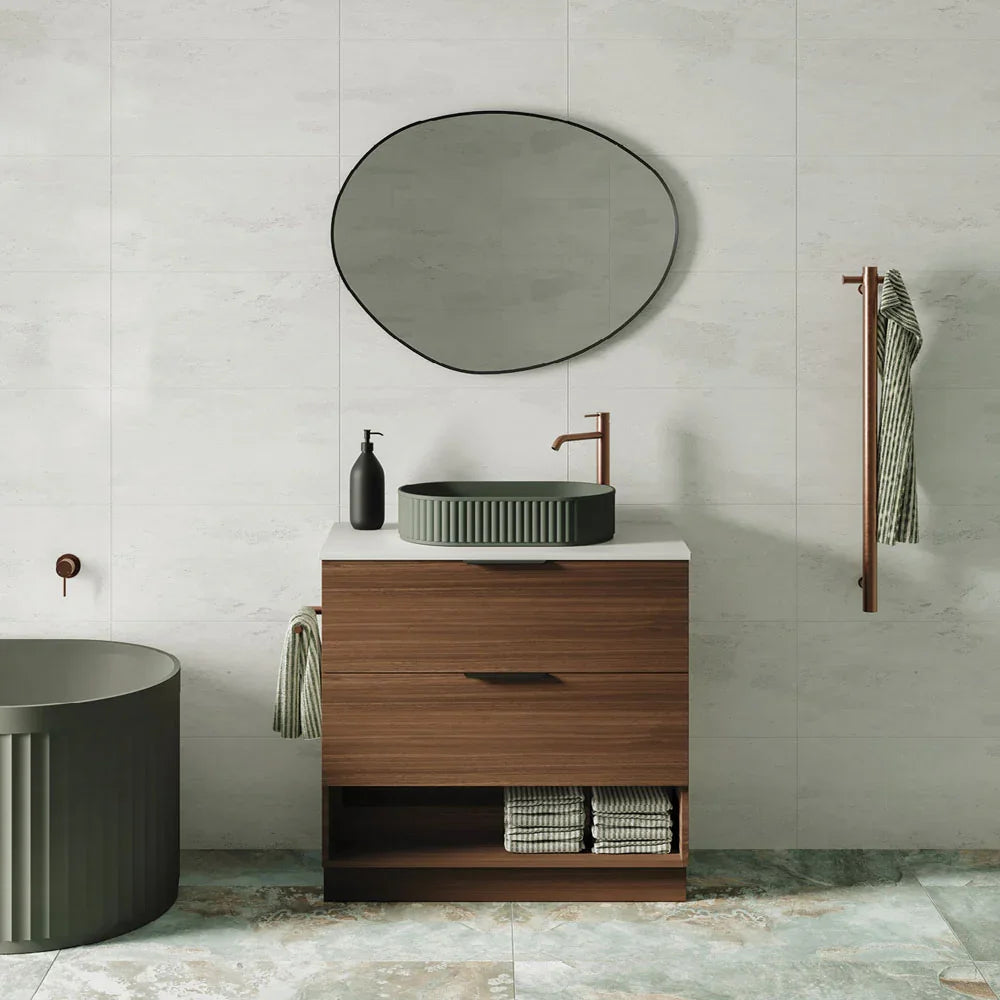 Pebble Mirror – 700x920mm – Various Colours (Frame)