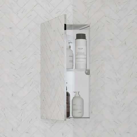 Concealed Stainless Steel Shower Wall Niche - Various Sizes