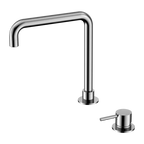 Nero Tapware BM28 Mecca Hob Mounted Basin / Bath Mixer / Kitchen / Laundry Square Swivel Spout - Various Colours