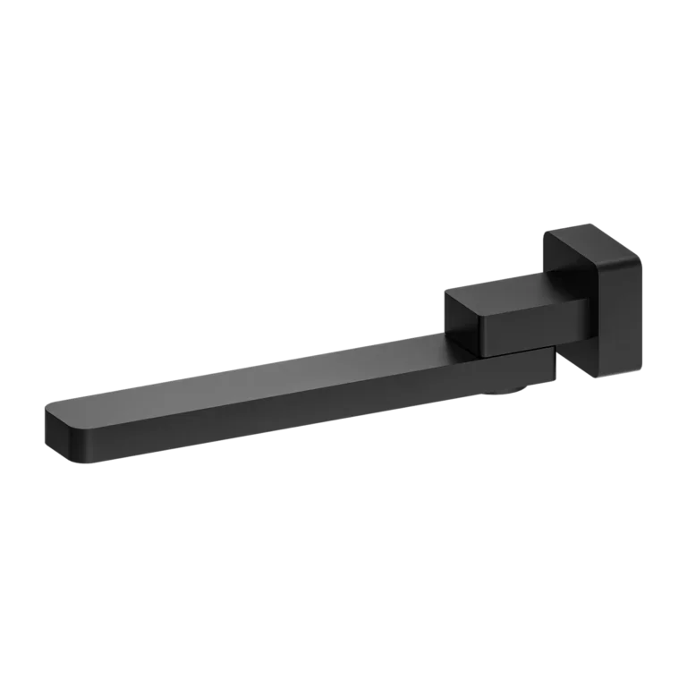 Nero BS03 Celia Square Bath Wall Swivel Spout - Various Colours