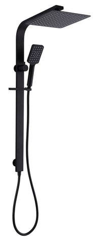 Empire Square Dual Shower Rail - Various Colours