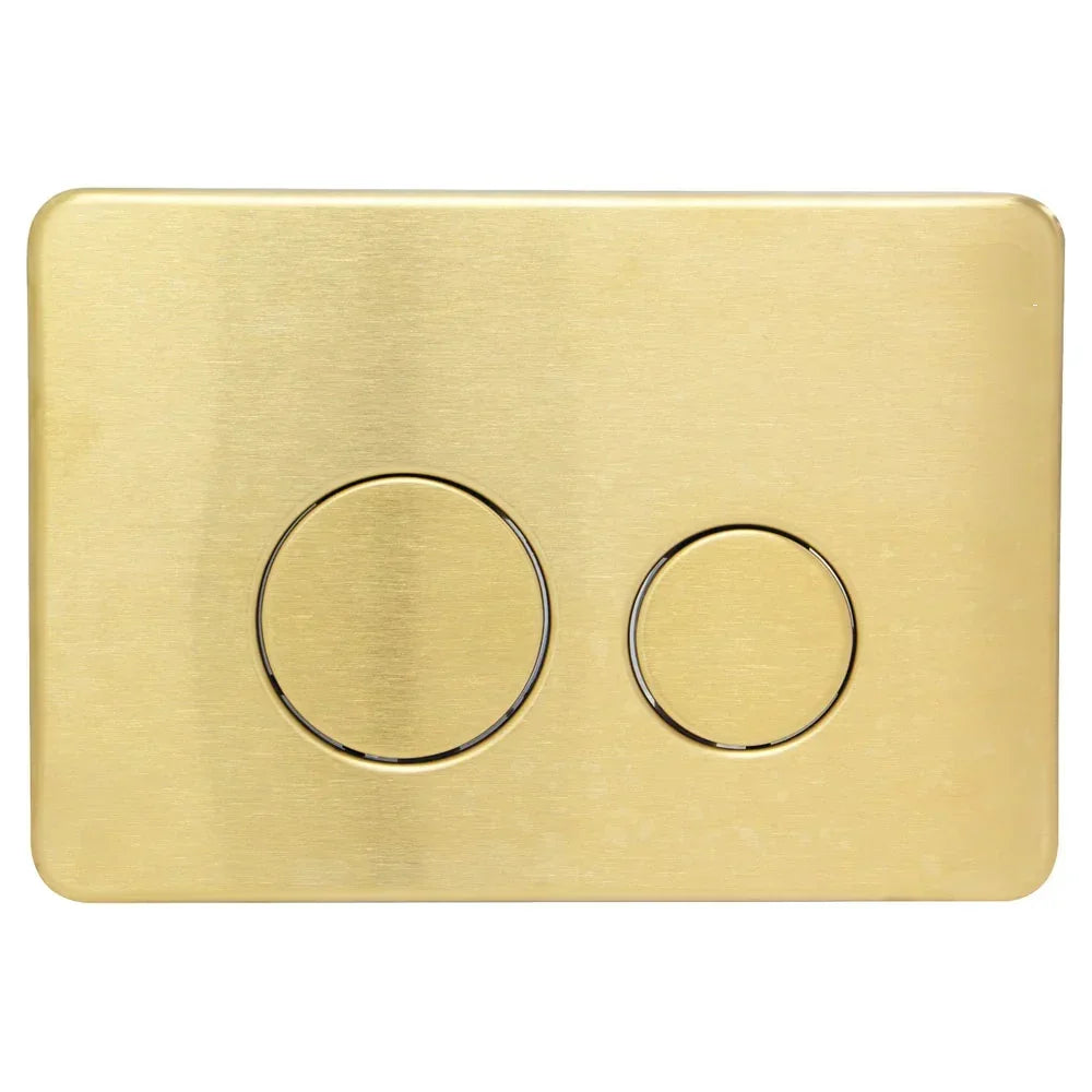 R&T In Wall Package - Tornado Rimless Floor Pan, Inwall Cistern and Button