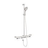 Mecca Care T Bar Grab Rail and Adjustable Rail Shower - Various Colours
