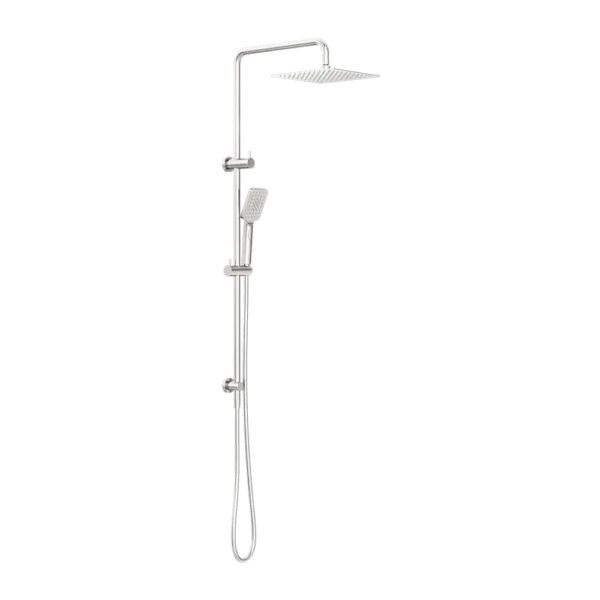 Nero Square Project Dual Shower Rail - Various Colours