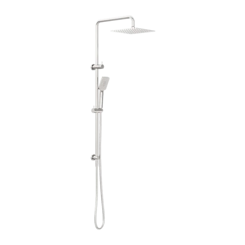Nero Square Project Dual Shower Rail - Various Colours