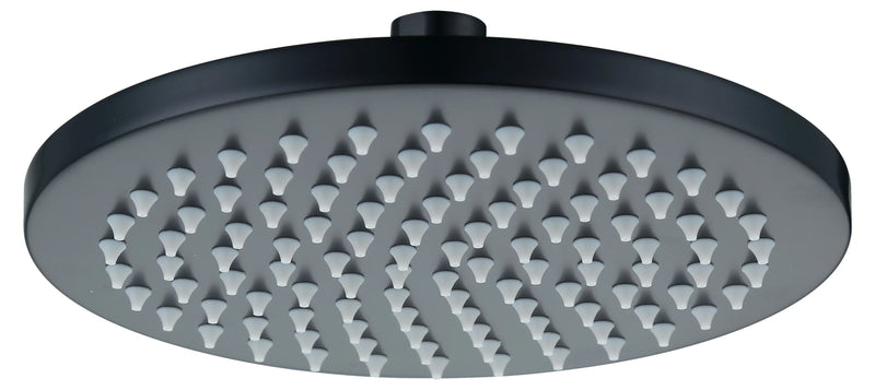Round Overhead Shower Head 200mm - Various Colours
