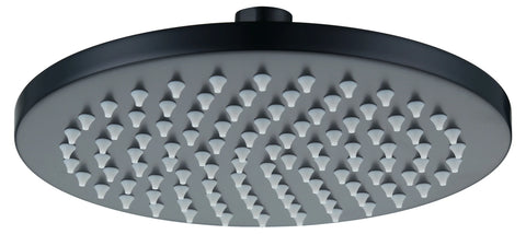 Round Overhead Shower Head 200mm - Various Colours