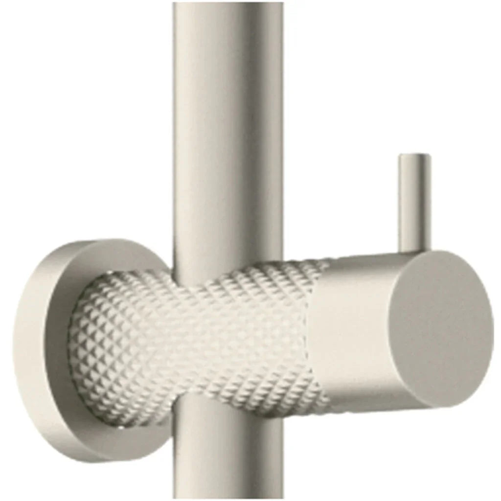 Nero Opal Cross Hatched Dual Shower Rail - Various Colours
