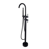 Round Freestanding Bath Mixer/Filler with Hand Shower Set - Various Colours