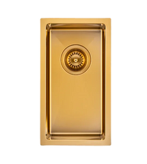 Single Bowl Drop in/Undermount Kitchen / Laundry Sink 250x440mm - Various Colours