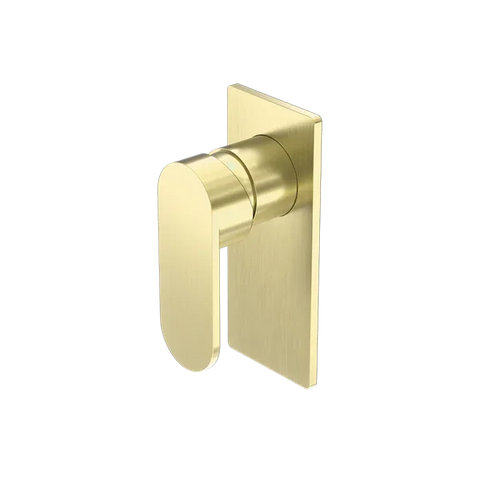 SM04 Nero Shower/Bath Mixer (Rectangle Backplate) - Various Colours