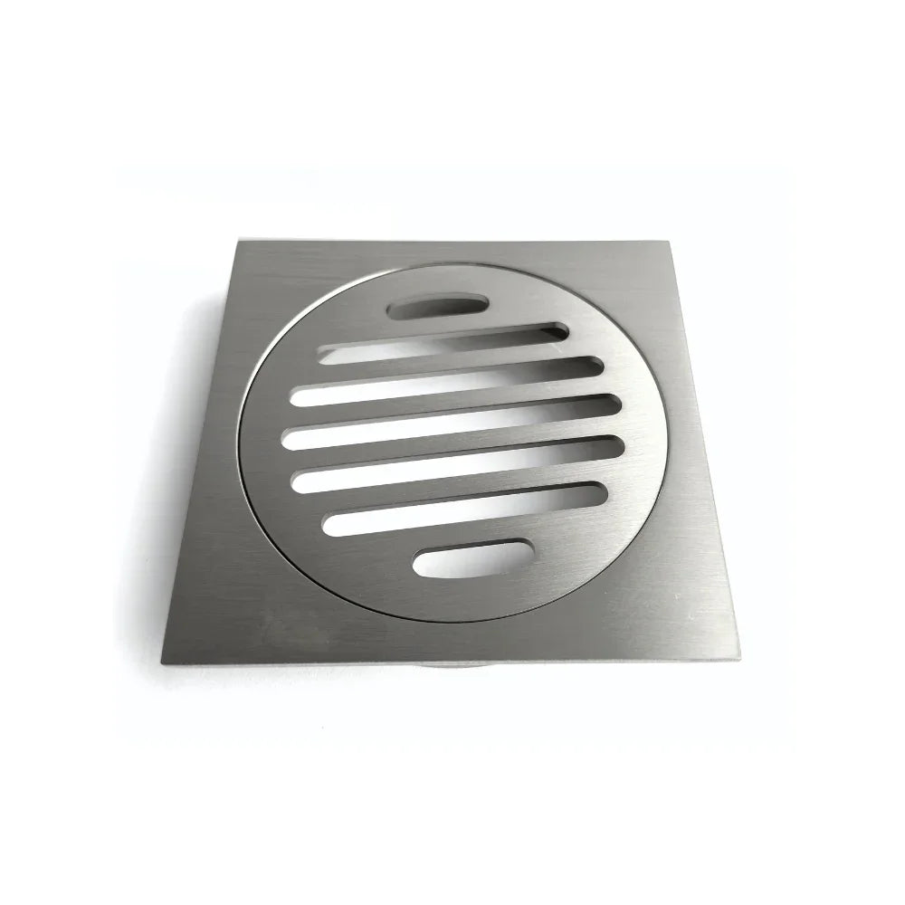 Square Shower Floor Waste 110x110mm - Various Colours