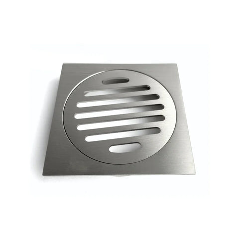 Square Shower Floor Waste 110x110mm - Various Colours