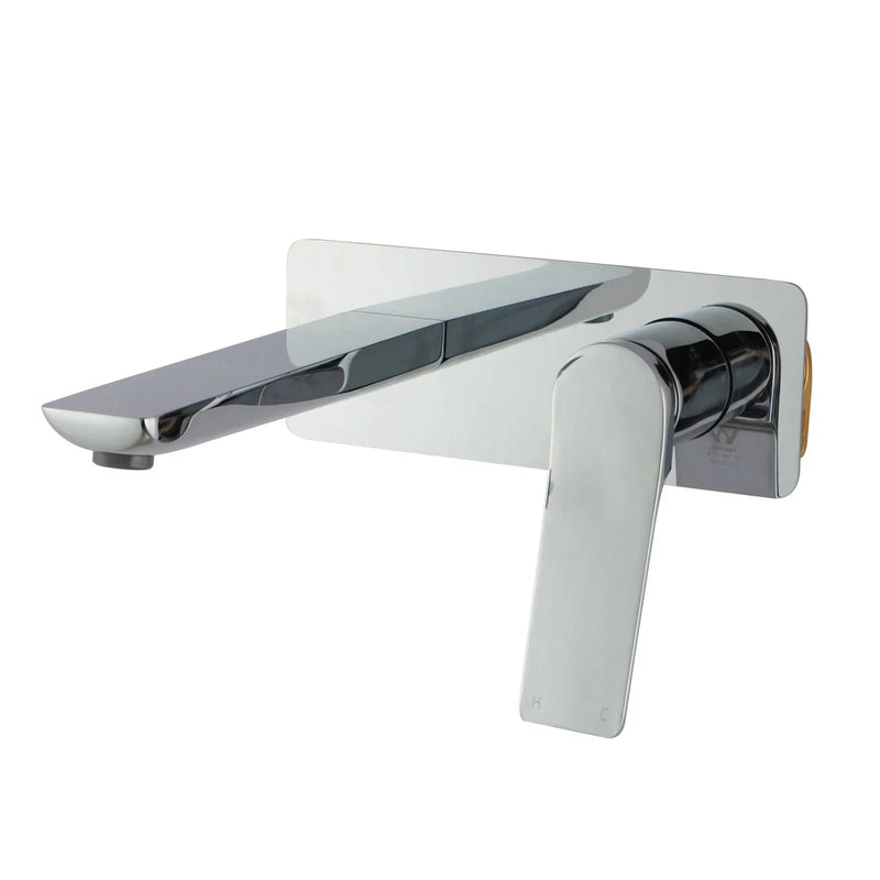 WBM11 Ruby Wall Basin/Bath Mixer Set with Spout - Various Colours