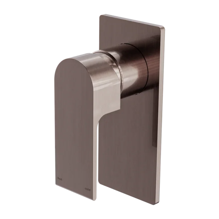 SM18 Nero Bianca Shower/Bath Mixer (Rectangle Backplate) - Various Colours