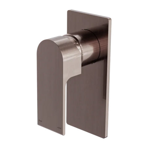 SM18 Nero Bianca Shower/Bath Mixer (Rectangle Backplate) - Various Colours